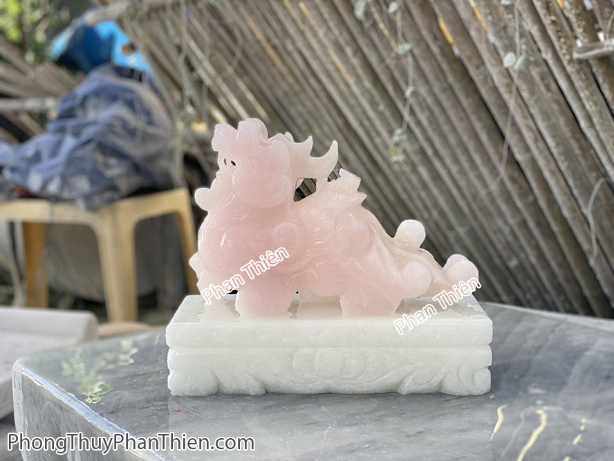 Tỳ Hưu đá ngọc onyx hồng - TH-01