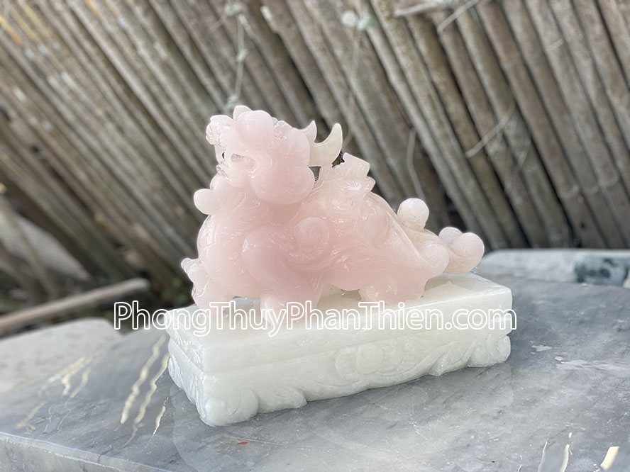 Tỳ Hưu đá ngọc onyx hồng - TH-01